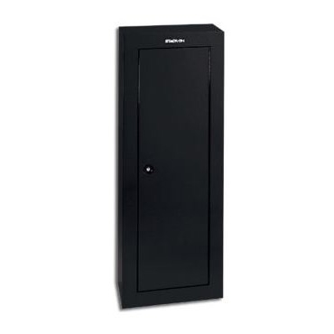 Key Lock Gun Safe with Shelf - Holds 8 Rife Guns - Image 2