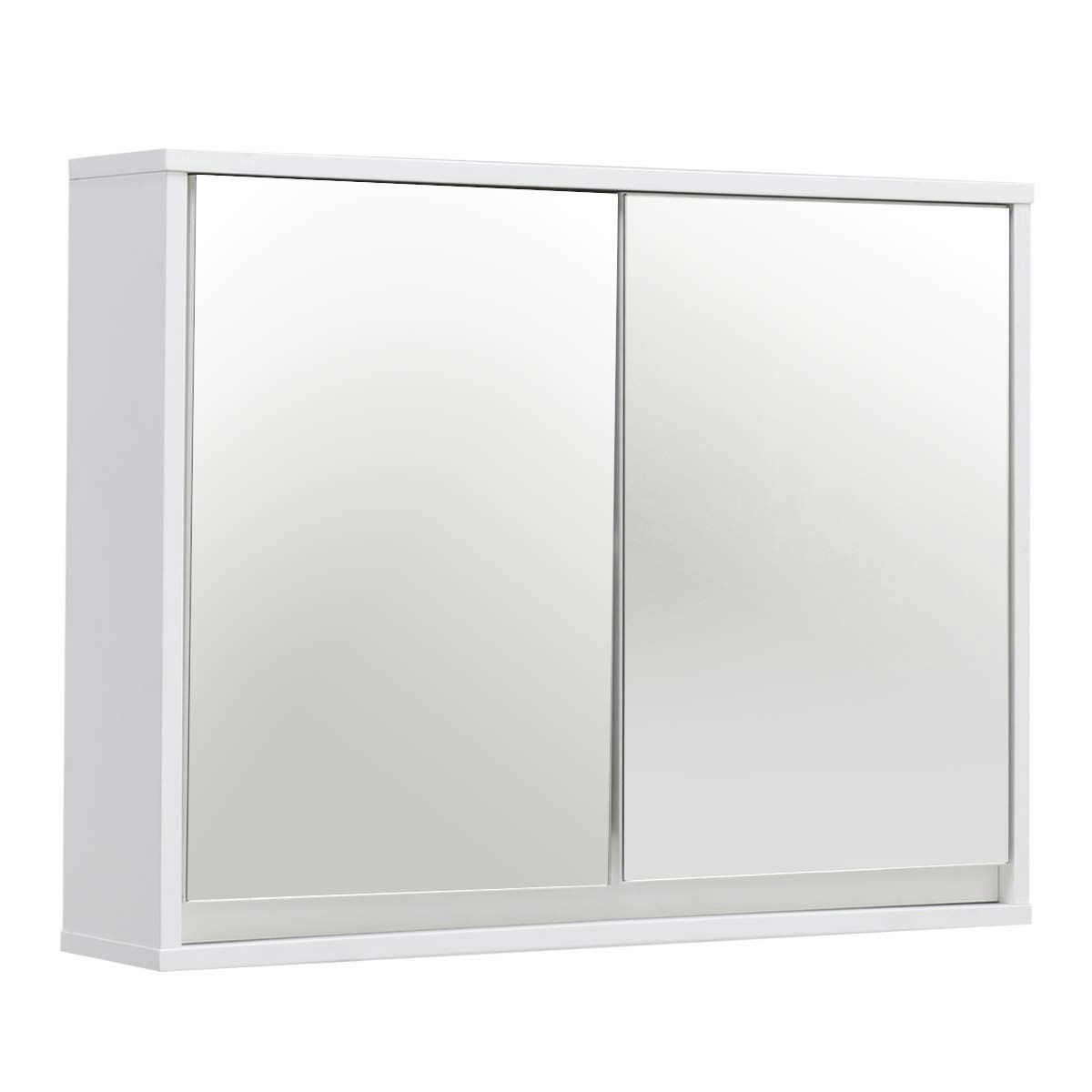 Modern 22 x 18 inch Bathroom Wall Mirror Medicine Cabinet - Image 2