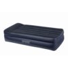 Twin Pillow Rest Raised Air Mattress with Built-in Air Bed Pump - Image 2
