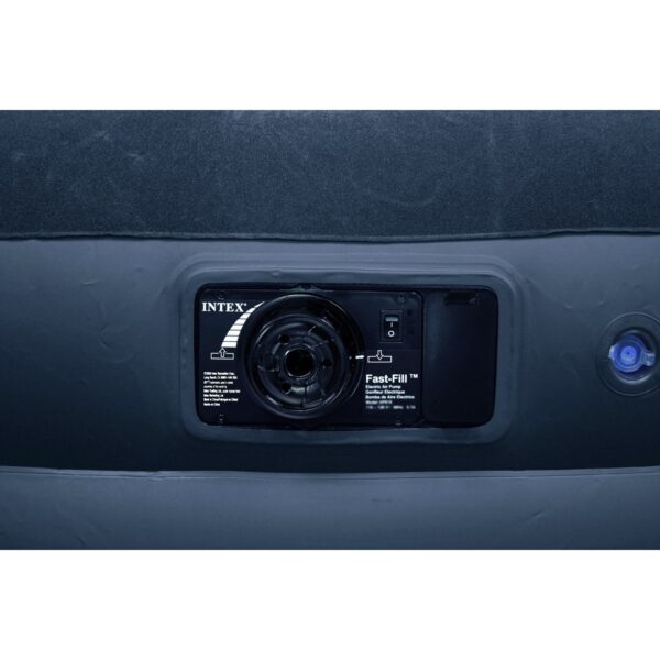 Twin Pillow Rest Raised Air Mattress with Built-in Air Bed Pump - Image 3