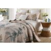Full size 3-Piece 100-Percent Cotton Quilt Bedspread Set with Floral Birds Pattern - Image 2