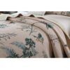 Full size 3-Piece 100-Percent Cotton Quilt Bedspread Set with Floral Birds Pattern - Image 3