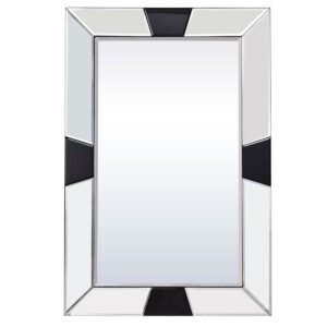Modern 31 x 23 inch Rectangle Beveled Bathroom Wall Mirror