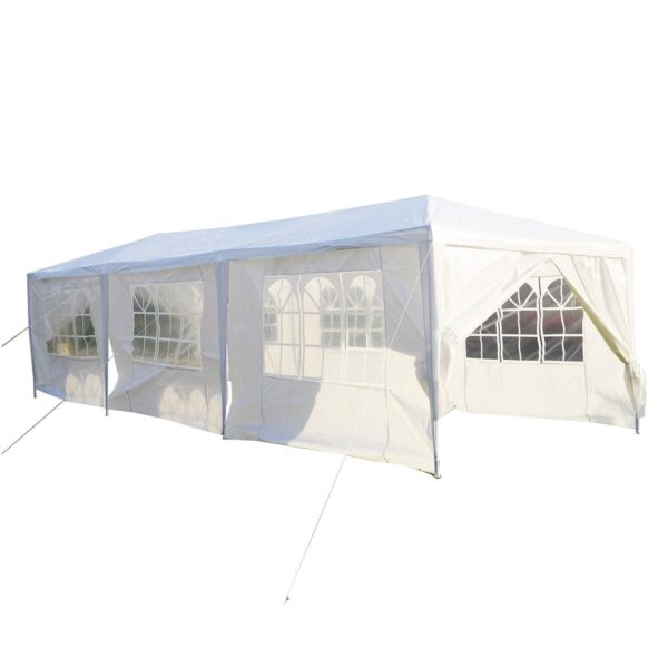 10 x 30 Ft Outdoor Portable Gazebo with Removable Sidewalls - Image 4