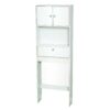 White 3 Drawer Bathroom Space Saver