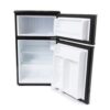 3.1 Cubic Foot Energy Star Compact Refrigerator Freezer in Black Dry Erase - Image 2