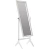 Modern Full Length Freestanding Bedroom Floor Cheval Mirror in White - Image 2