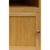 Simple End Table Nightsatnd Accent Table in Natural Wood Finish - Image 2