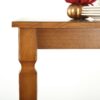 Square 39 x 39 inch Counter Height Brown Wood Dining Table - Image 2