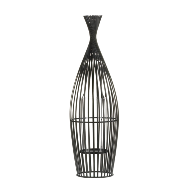 Large Wire Candle Holder Vase