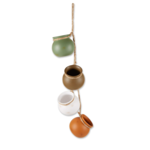 Neutral Garden Terra Cotta Dangling Mini Pots