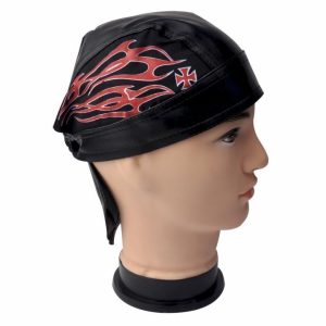 Maltese Cross Skull Cap
