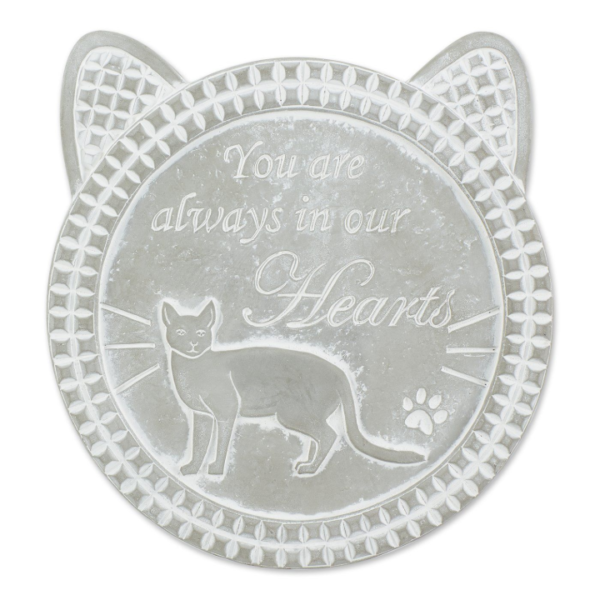 You Are Always In Our Hearts Cat Memorial Stone