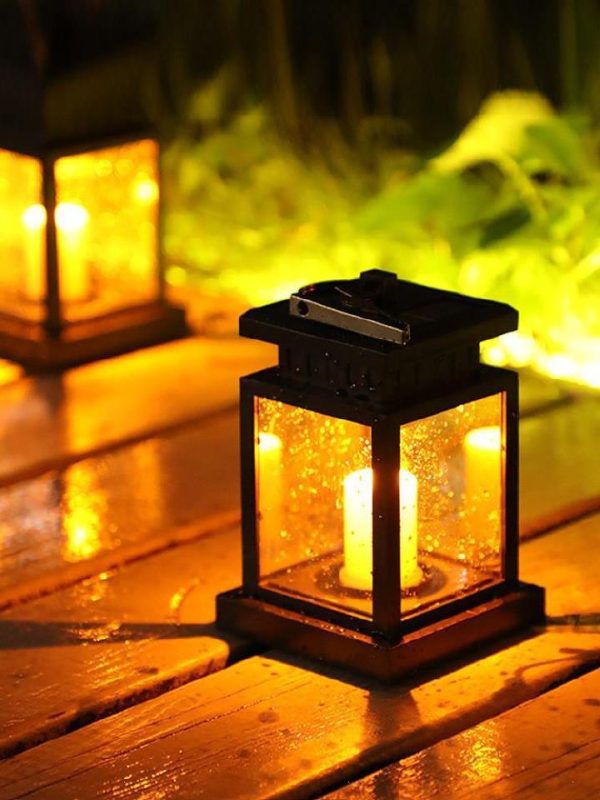 Solar Home Garden Light Outdoor Waterproof Hanging Light - Image 4