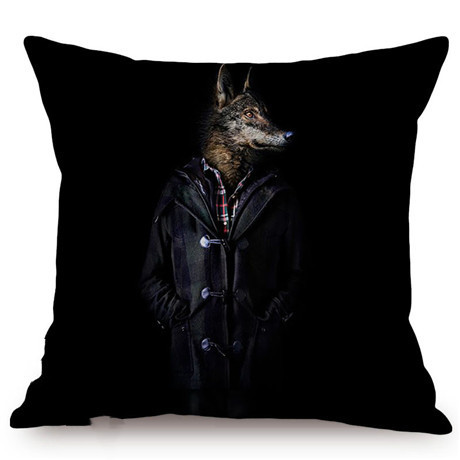 Explosive 3D Animal Wolf Series Car Pillowcase - Image 10