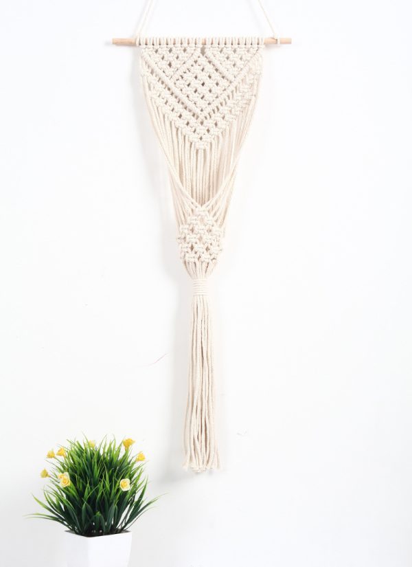 Woven Net Bag Flower Basket Wall Decoration Flower Shop Decoration - Image 3