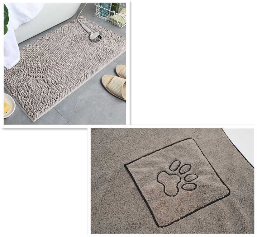 Thicken Floor Mat Bedroom Door Mat Toilet Bathroom Absorbent Floor Mat - Image 7
