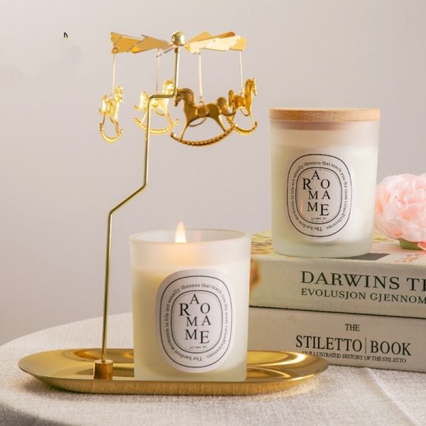 Frosted Cup Aromatherapy Candle Home Use