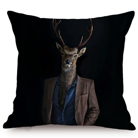 Explosive 3D Animal Wolf Series Car Pillowcase - Image 7