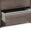 Rustic FarmHome 2 Drawer Nightstand Natural Oak - Image 3