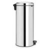 Stainless Steel 8-Gallon Kitchen Trash Can with Easy Step On Lid
