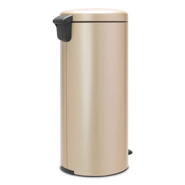 Stainless Steel 8-Gallono Kitchen Trash Can with Step On lid in Champagne Gold - Image 4