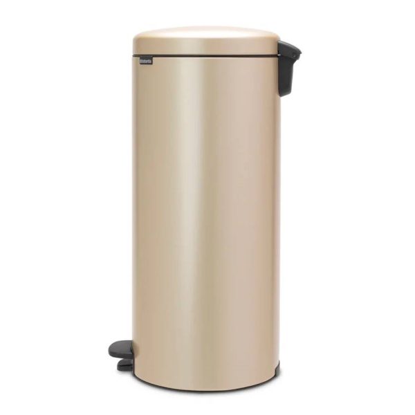 Stainless Steel 8-Gallono Kitchen Trash Can with Step On lid in Champagne Gold - Image 5