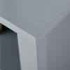 Gray 2 Tier Shelf Hidden Storage Bathroom Floor Cabinet - Image 5