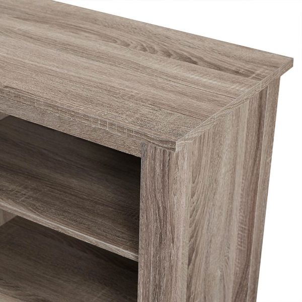 Driftwood 70-inch TV Stand Space Heater Electric Fireplace - Image 2