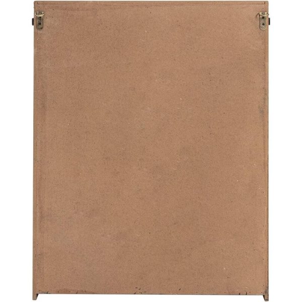 Farmhouse Wall Mounted 1 Door Sliding Barn Style Bathroom Cabinet & Shelves - Image 4