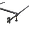 Queen/King Adjustable Metal Bed Frame with Headboard Footboard Brackets - Image 3