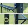 8-Ft x 5-Ft Steel Frame Outdoor Grill Gazebo with Vented Canopy - Image 3