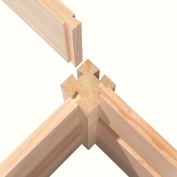 16 in x 48 in Low Profile Cedar Raised Garden Bed - Made In USA - Image 3