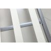 King Modern 8-inch Low Profile Platform Bed Frame in Silver Metal Finish - Image 3