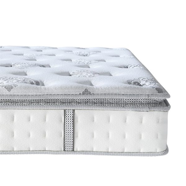 12 inch Medium Firm Pillow Top Hybrid Mattress In A Box - Queen Size - Image 2