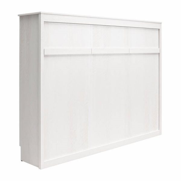 Full size Murphy Bed Daybed in Ivory White Oak Finish - Image 2