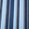 Blue Navy Stripe Quilted 13-Ft Hammock with Heavy Duty Bronze Metal Stand - Image 4