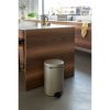 Stainless Steel 3-Gallon Kitchen Trash Can with Step-on Lid in Champagne Gold - Image 3