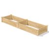 Pine Wood 2-Ft x 8-Ft Outdoor Raised Garden Bed Planter Frame - Made in USA - Image 2