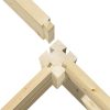 Pine Wood 2-Ft x 8-Ft Outdoor Raised Garden Bed Planter Frame - Made in USA - Image 4