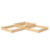 Farmhouse Pine Wood Raised Garden Bed 4 ft x 12 ft - Made in USA - Image 2