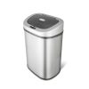 Stainless Steel 21-Gallon Kitchen Trash Can with Motion Sensor Lid - Image 4