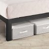Queen size Metal Platform Bed Frame with 3.86 inch Wide Heavy Duty Steel Slats - Image 3