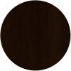 Full size Contemporary Headboard in Chocolate Brown Wood Finish - Image 4