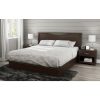 King size European Inspired Headboard in Chocolate Finish - Image 3