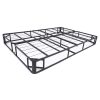 Full size Metal Boxspring Mattress Foundation with Jacquard Cover - Image 3