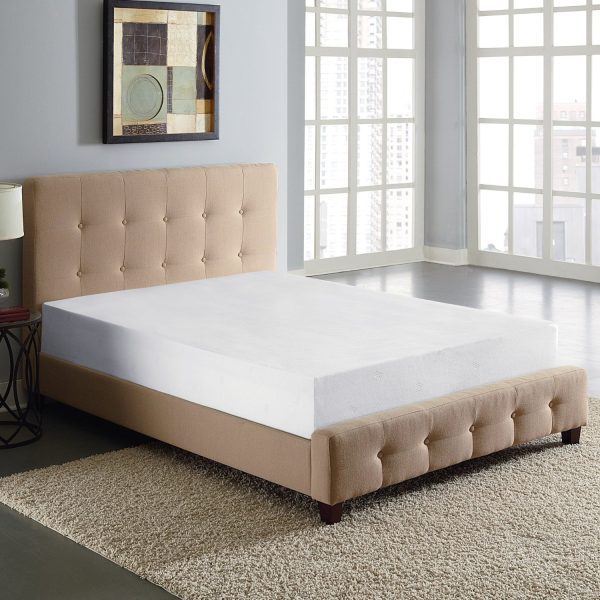 King size 10-inch Thick Memory Foam Mattress with 2 Pillows - Image 5
