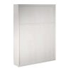 Full size Murphy Bed Space Saving Wall Bed Frame in Ivory Oak Finish - Image 2