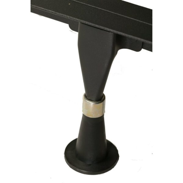 6-Leg Adjustable 2-in-1 Twin / Full Size Metal Bed Frame - Image 3