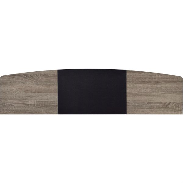 Sonoma Oak / Black Electric Fireplace TV Stand - Accommodates up to 70-inch TV - Image 2
